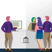 استندهای لمسی در صنعت بانکداری