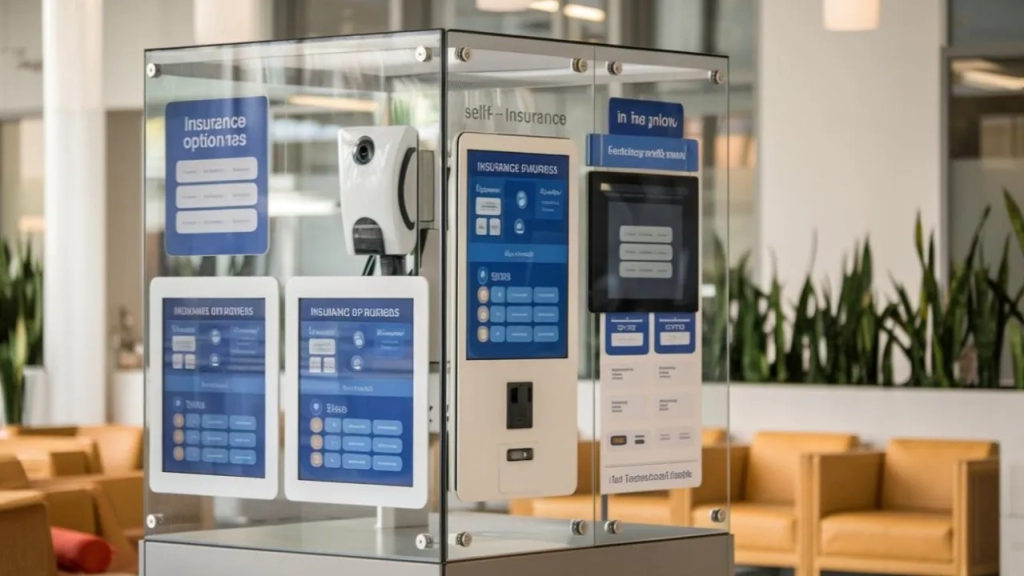 کاربرد کیوسک های لمسی در شرکت های بیمه