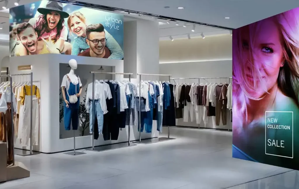 مانیتور تبلیغاتی مغازه