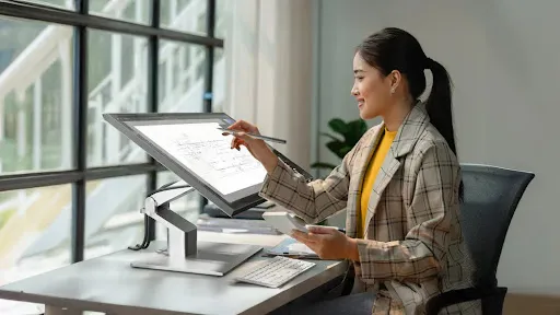 استفاده از مانیتور لمسی در دفاتر و محیط کاری