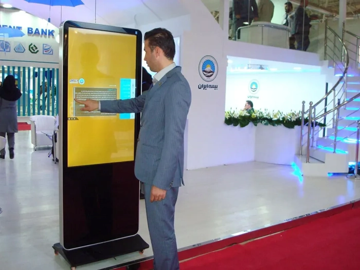 اجاره کیوسک لمسی نمایشگاهی